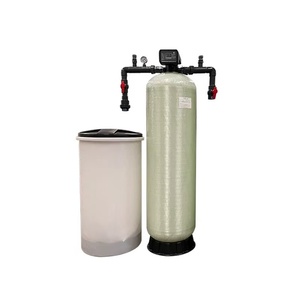 집 전체 수처리 이온 교환 수지 3 T/H 자동 연수기 시스템 FRP 탱크 CE 인증 1 년 보증 - Product Image 2