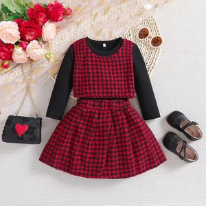 Fall Boutique 2 3 4 5 6 anni di età per bambini indossare tuta per neonati all'ingrosso per bambine set di abbigliamento per bambine - Product Image 6