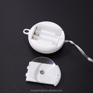 Lámpara de Pared Decorativa Navideña para Interiores y Exteriores, Letrero Luminoso de Neón con Copos de Nieve, Luz Intermitente de Meteorito, Iluminación Decorativa IP44, Material de Vidrio, Funciona con Batería - Product Image 6