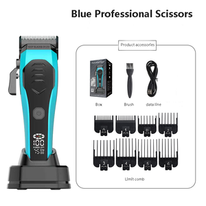 Nuovo Design Professionale Tagliacapelli Wireless per Uomo Macchina per Taglio Capelli <span class=keywords><strong>Regolabarba</strong></span> Rasoio 5W con Manico in Plastica - Product Image 6