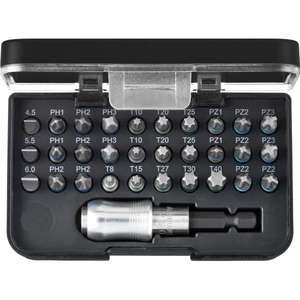 WIHA - 41126 Jeu d'embouts standard 1/4 ''en boîte avec clip de ceinture (31 pcs.) -EAN 4010995411268 INSERTS POUR VISSER LES EMBOUTS DE VISSAGE - Product Image 2