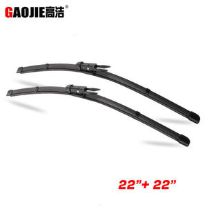 Balais d'essuie-glace sans cadre Gaojie pour Mercedes-Benz Classe SLK R171 R172 2004-2016, en caoutchouc - Product Image 2