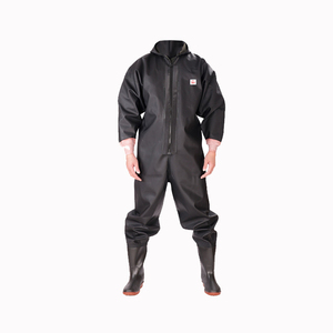 Costume imperméable en caoutchouc épaissi à pois costume de pataugeoire une pièce culotte en cuir de pêche <span class=keywords><strong>pantalon</strong></span> de pluie <span class=keywords><strong>pantalon</strong></span> <span class=keywords><strong>d</strong></span>'<span class=keywords><strong>eau</strong></span> - Product Image 3