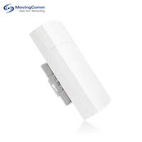 Punto de Acceso Inalámbrico Wi-Fi Poe de 2.4 GHz y 300 Mbps con Alcance de 1.5 km, Puentes Inalámbricos Punto a Punto para Exteriores