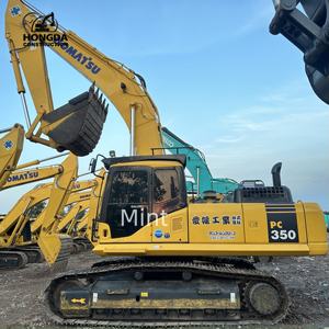 Buen estado con precio más bajo PC350 Komatsu usado excavadora marca JPN usado 32ton Komatsu PC360 PC350 PC400 PC450 excavadora sobre orugas - Product Image 2