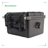 بطارية NencoPower 12.8 فولت 60 أمبير ساعة قابلة لإعادة الشحن من نوع LiFePO4 للاستخدام في المركبات الترفيهية، الطاقة الشمسية البحرية، الألواح الشمسية، والتخييم.