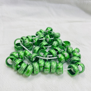 <strong>Metal</strong> <strong>Ring</strong> Custom Bird Leg Band <strong>Ring</strong> 4.2MM <strong>Pigeon</strong> Private g Outdoor <strong>Pigeon</strong> <strong>Foot</strong> <strong>Ring</strong> Gold Pink///*/ - Product Image 4