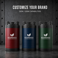 Draft Beer Keg 20l, Beer Keg Mini, Beer Keg 30l, Beer Keg Plastik, Produsen Beer Keg, Pengganti Kantong, Tahan Lama, Dapat Digunakan Kembali