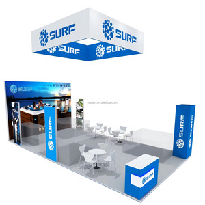 Triển lãm thương mại gian hàng hiển thị với Backdrop tường và quảng cáo hộp đèn cho triển lãm hiển thị - Product Image 2