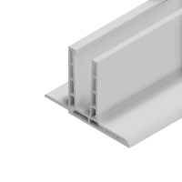 Rampe en verre pour clôture en aluminium sur mesure, balustrade moderne en verre trempé pour projets de balcon, escalier et terrasse