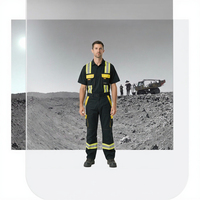 Uniforme de travail haute visibilité antistatique ignifuge en coton/polyester certifié AS/NZS/EN/CE unisexe pour le charbon, le pétrole, le gaz et les produits chimiques