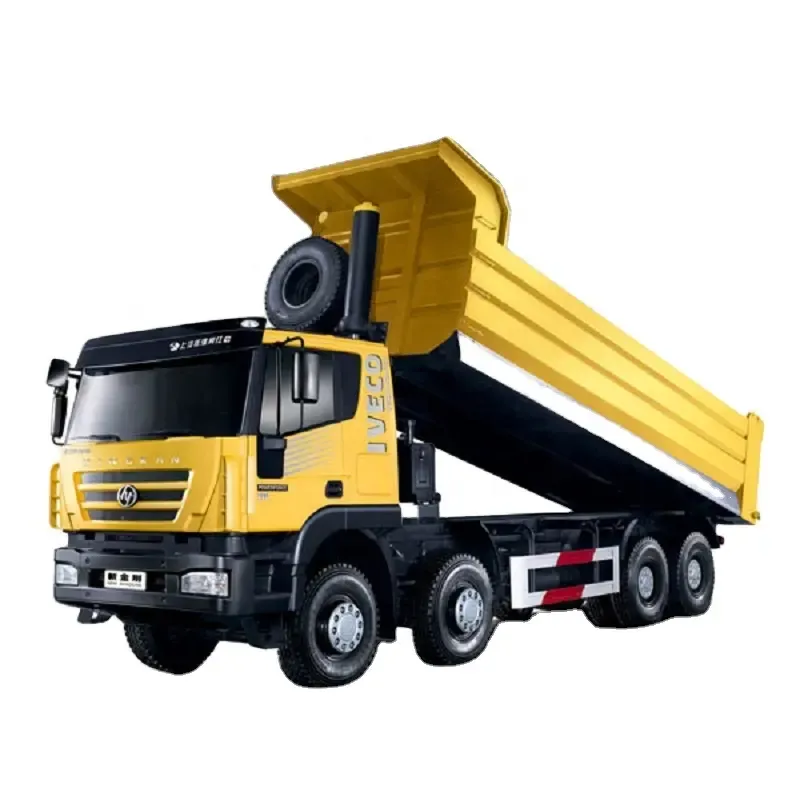 IVECO Hongyan KingKon fábrica directa 8X4 Euro3 80ton Camiones volquete de alta calidad Volquete Camión volquete de servicio pesado