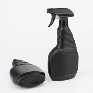 HDPE Matte Black 480ml 500ml Household <strong>Plastic</strong> Toilet Chemical Cleaning <strong>Spray</strong> <strong>Bottle</strong> - Product Image 3