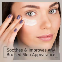 Crème Vitamine K-Formule de guérison des ecchymoses avec Arnica. Hydratant pour les taches foncées pour réparer les cernes sous les yeux et les poches.