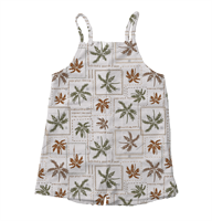 Combinaison rétro en gaufre pour petite fille, bretelles spaghetti, imprimé floral, tenue décontractée pour les vacances d'été, vêtements de plage mignons pour enfants
