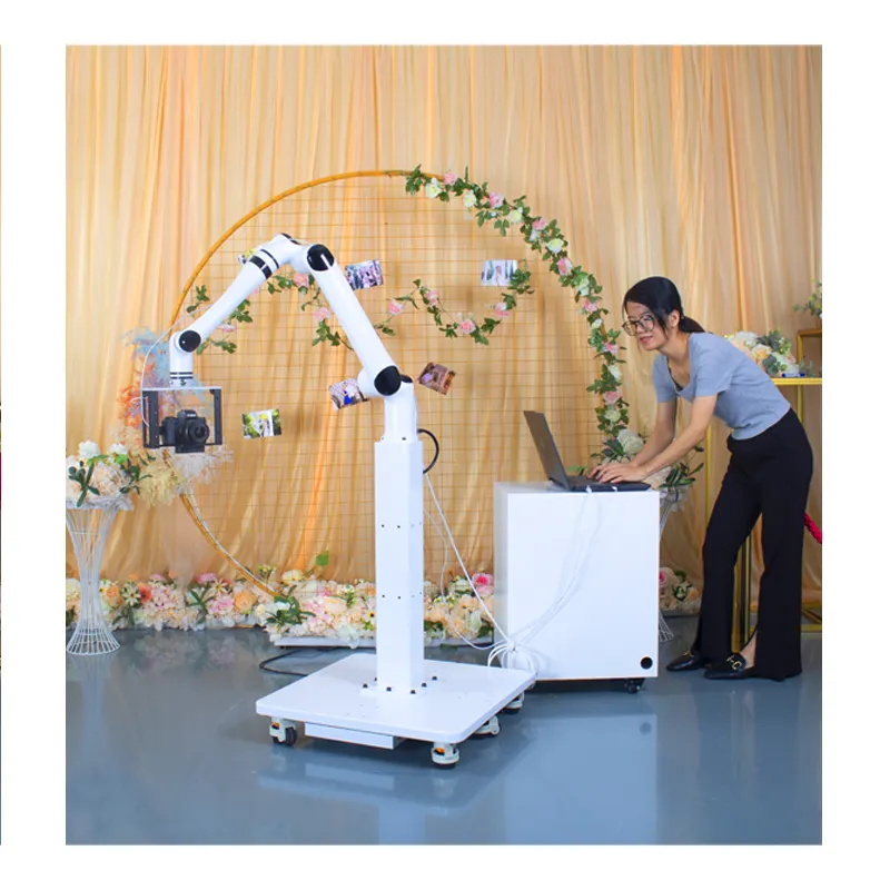 Automatizado glambot cámara control de movimiento 360 foto robot cabina fotografía máquina fotográfica brazo robótico foto robot