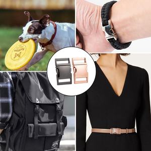 Hebilla Metálica de Liberación Rápida con Deslizamiento para Casco, Mochila, Collar de Perro y Correa - Product Image 4