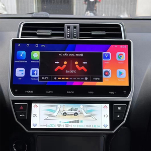 <span class=keywords><strong>Radio</strong></span> Android para Toyota Land Cruiser Prado 150 2018 2019 2020 con Pantalla de Aire Acondicionado AC, Carplay y Navegación Multimedia para Coche - Product Image 2
