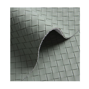 Cuero Sintético Longda Jixi de 1.3mm con Textura Tejida, 140cm de Ancho, Cuero Sintético Repujado de Grado Mueble - Product Image 5