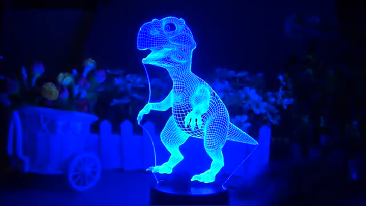 Custom Astronaut Panda Rabbit Capybara Dinosaur 3D Stitch Night