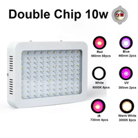 Lampe de culture LED à spectre complet 1000W, double puce, CRI 80 élevé, favorisant la floraison, efficacité 120lm/W pour plantes commerciales d'intérieur
