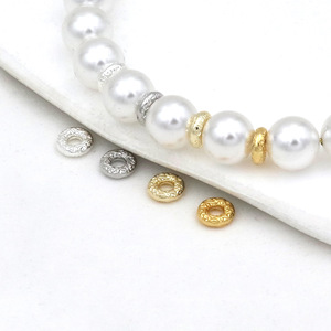 14K gold-plated, color-preserving round windmill-shaped beaded jewelry <b>accessory</b> D93 (<b>braided</b> rope). - Product Image 3