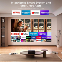 Mini Proyector LCD E700H con Logotipo Personalizado de Fábrica OEM, 1080p Full HD, Compatible con 4k, 1200ANSI Lúmenes, Android 9, Proyector de Video para Cine en Casa