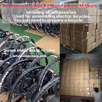 Kit Completo de Piezas para Bicicleta Eléctrica, Kit de Conversión para Bicicleta Eléctrica de 2000w 1kw-1500w-3000w-5000W, Motor, Cargador, Controlador, Accesorios