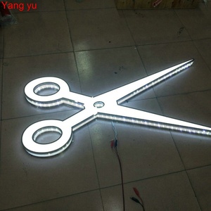 Cadre en acier inoxydable LED Panneaux de lettres en acrylique personnalisés 3D pour publicité extérieure avec logo d'<span class=keywords><strong>entreprise</strong></span> <span class=keywords><strong>Panneau</strong></span> de lettres pour hôtel - Product Image 2