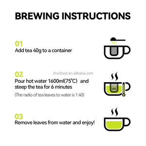 Tè Verde al Gelsomino Puro Naturale 300g, <span class=keywords><strong>Foglie</strong></span> Sfuse, Materia Prima all'Ingrosso per Bubble Tea e Negozi <span class=keywords><strong>di</strong></span> Bevande - Product Image 5