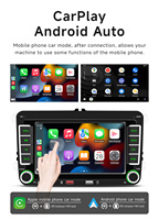 Autoradio Android d'origine BQCC 7 pouces avec Carplay pour VW POLO GOLF 5 6 Plus PASSAT B6 JETTA TIGUAN TOURAN SHARAN SCIROCCO CADDY Seat