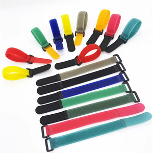 Correa de Gancho y Bucle Ajustable de Doble Cara, Autoadhesiva, Ecológica, Resistente al Calor, Banda Elástica Flexible con Hebilla - Product Image 3