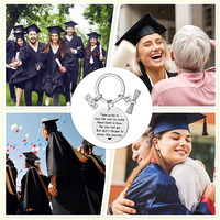 Afstudeercadeau Roestvrijstalen Sleutelhanger 2024 2023 2025 Grad Souvenir Sleutelhanger Klas Van 2024 Afgestudeerde Geschenken Voor Jongens Meisje Student