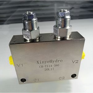 XinyeHydro Hydraulic <b>Lock</b> CB-T11A-380 60LPM Double Acting Check Valve For Construction Machinery - Product Image 1