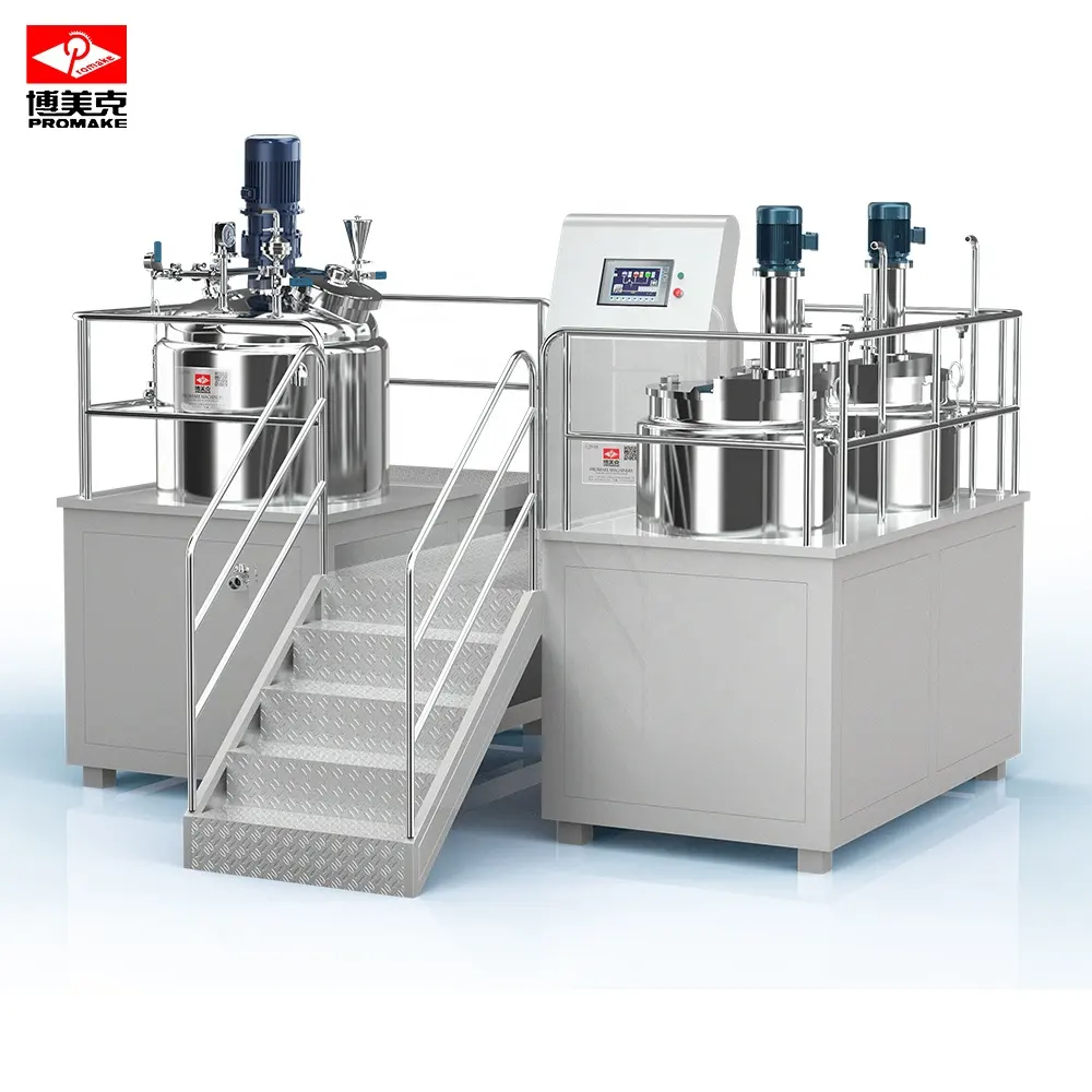 Mặt Kem homogenizer giá mỹ phẩm chăm sóc da Emulsifier mặt sữa rửa mặt nhũ tương cho kem dưỡng da của chân không Lotion Mixer