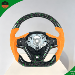 Volante de Fibra de Carbono para <span class=keywords><strong>BMW</strong></span> F20 F21 F40 E87 E81 E82 M140 125i 128i 130i 135i <span class=keywords><strong>118d</strong></span> 120d 123d 125d 125 128 130 M140i - Product Image 4