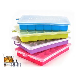 Bacs à glaçons sphériques en silicone pour whisky, fabriqués en Chine, bacs à glaçons de cuisine, bacs à glaçons à poussoir - Product Image 2