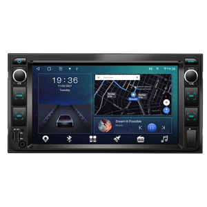เครื่องเล่นวิทยุติดรถยนต์ระบบแอนดรอยด์ สำหรับระบบนำทาง GPS สากล อุปกรณ์รับสัญญาณวิทยุในรถยนต์ รองรับ Android Car-play พร้อม WIFI - Product Image 2