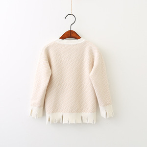 เสื้อสเวตเตอร์เด็กแฟชั่นเกาหลี ลายถัก งานแฮนด์เมด ชายโค้ง สำหรับขายออนไลน์ - Product Image 3