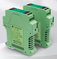 Transducteur de courant et de tension AC série THP Taihua 5A 1000V 4-20mA Convertisseur de signal analogique Module d'isolation à 2 sorties 0,5% F.S 35mm