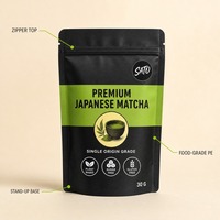 Sachet Doypack Recyclable Qualité Alimentaire en PE avec Fermeture Zip Refermable, Étanche à l'Humidité pour Aliments Bébé et Sucre, Personnalisable