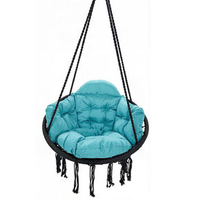 Fauteuil <span class=keywords><strong>suspendu</strong></span> de patio avec coussin épais - Product Image 4