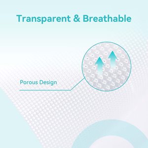 Bán buôn y tế dễ dàng xé không thấm nước Silicone micropore dính trong suốt phẫu thuật PE Băng vật tư y tế - Product Image 4