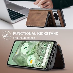 Da điện thoại di động Trường hợp đối với Google Pixel 8 7 6 8A 7A 6A <span class=keywords><strong>5A</strong></span> lật chủ thẻ Leather trường hợp đối với Google Pixel gấp Wallet trường hợp - Product Image 3