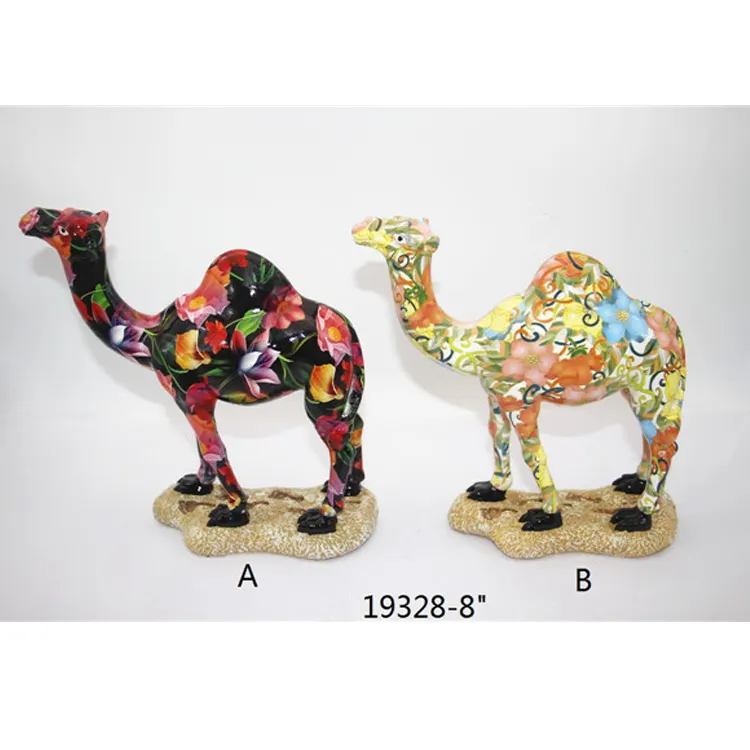 터키 키프로스 두바이 튀니지 기념품 선물 장식 수지 낙타 입상