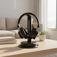 Casque de jeu 2,4 G avec son surround 7.1, filaire USB, suppression du bruit, pour gamer, avec ENC et contrôle du volume