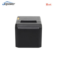 Impresora Térmica de Recibos y Códigos de Barras POS de 80MM, 300mm/s, Rápida, USB, WIFI, Inalámbrica, para Comercio Minorista, en Stock