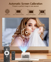 Proyector Portátil Magcubic HY300GT con Sistema Operativo Linux, 720P, 400 Lúmenes, Altavoces Integrados, Soporte 2K para Cine en Casa, Google TV