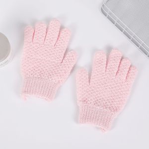 Fournitures de bain pour adultes Gants en <span class=keywords><strong>nylon</strong></span> pour le gommage des mains et le dos <span class=keywords><strong>Brosse</strong></span> de bain exfoliante pour le bain et la relaxation - Product Image 3