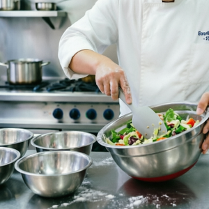 Multi-Purpose Stainless Steel Mixing Bowls With Anti-Slip Bottom And Airtight Lids, Deep Round Salad Bowls For Kitchen - Product Image 4
